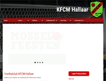 Tablet Screenshot of kfcmhallaar.be